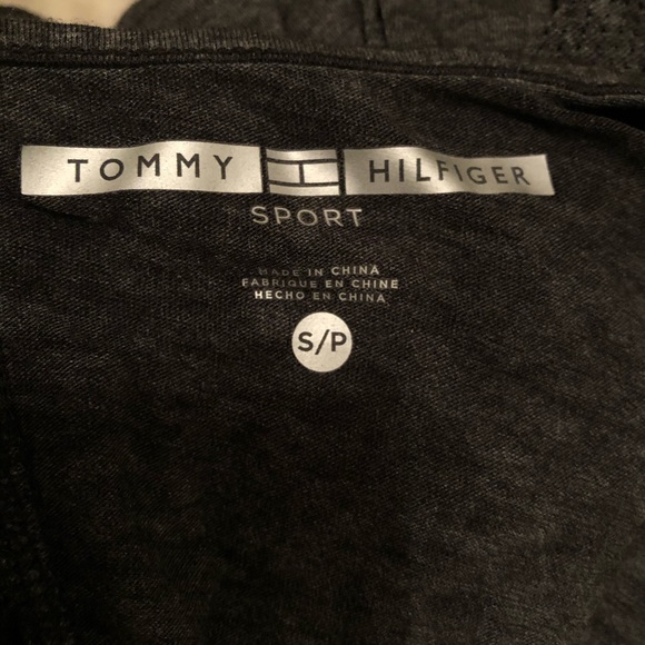 Tommy Hilfiger grey sports top - Picture 5 of 5